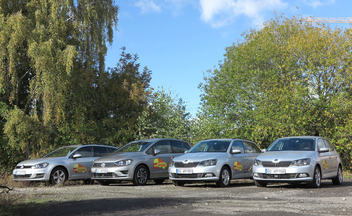 Willmobil Fahrzeugtypen